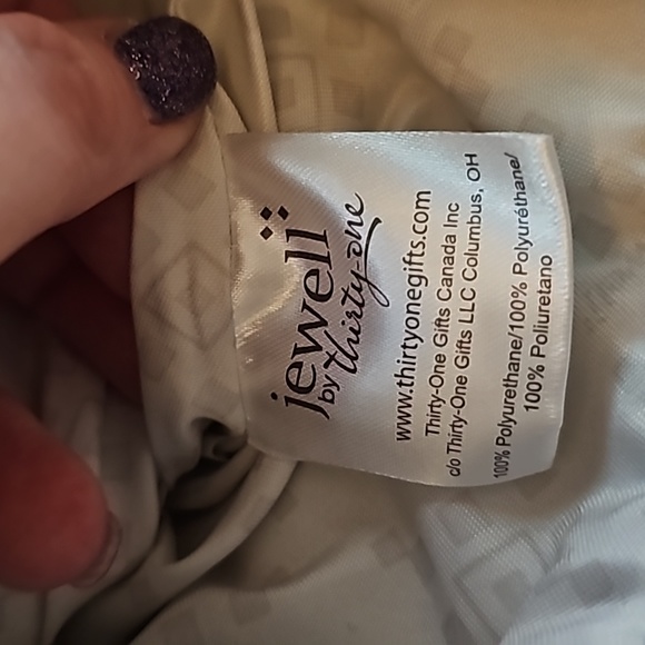 THIRTY ONE Purple sequined  clutch - Picture 6 of 6